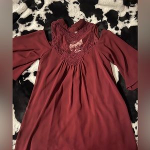 Rue 21 cold shoulder dress size small